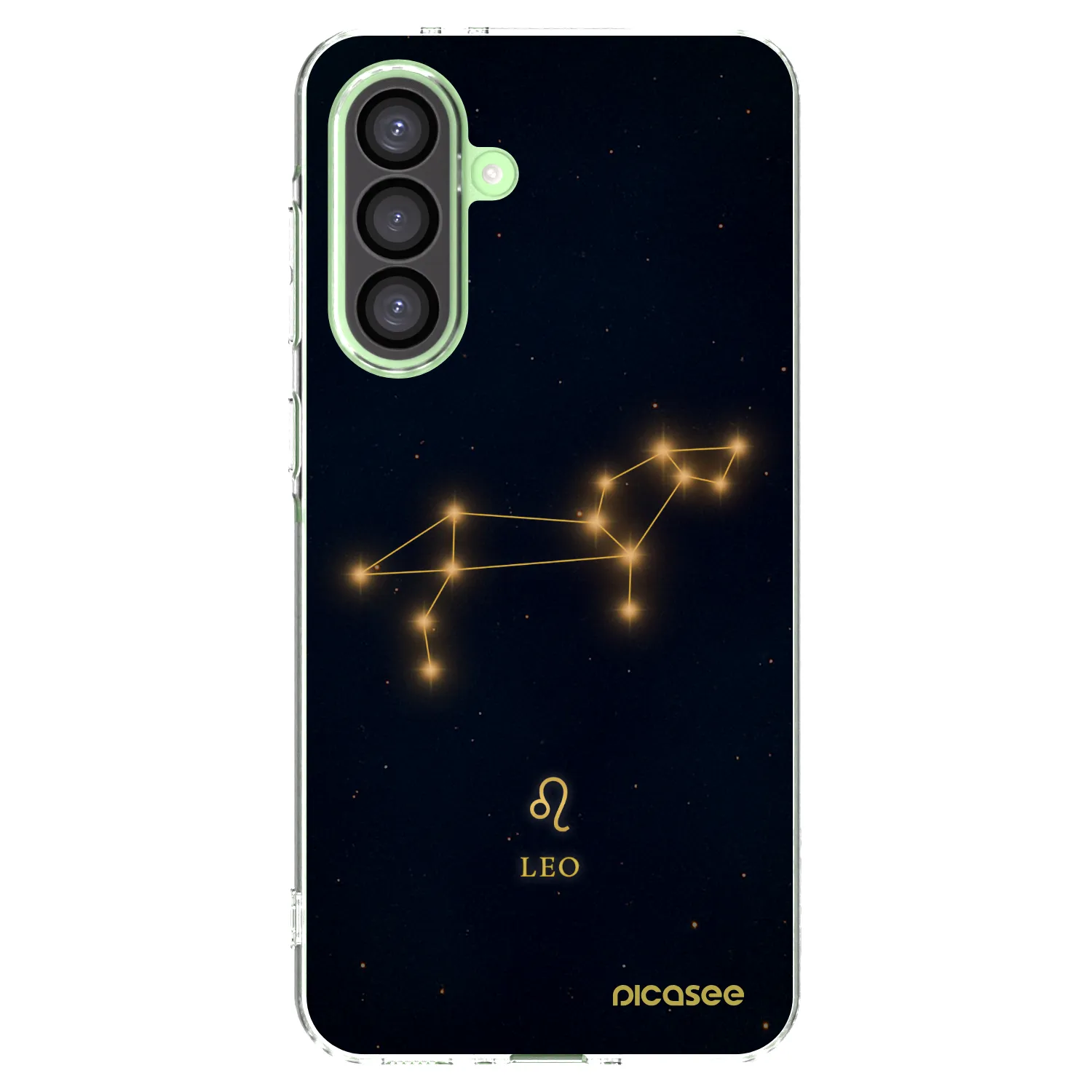 Picasee Samsung Galaxy A26 5G A266B Hülle - Transparentes Silikon - LEO