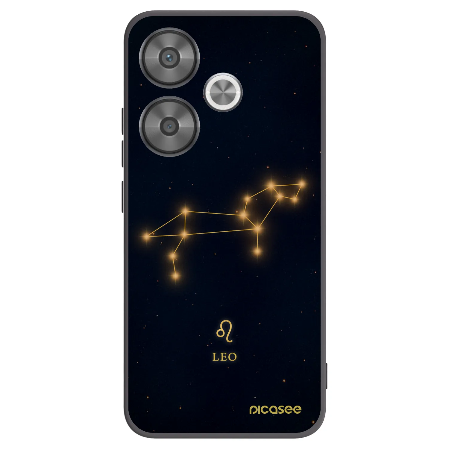 Picasee Xiaomi Poco F6 Hülle - Schwarzes Silikon - LEO