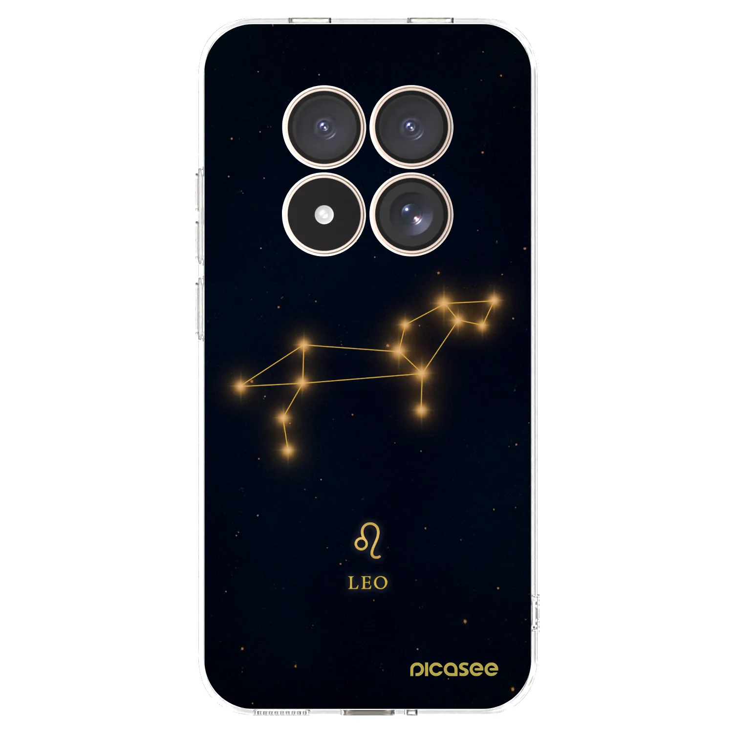 Picasee Xiaomi Redmi Note 15 Pro 4G Hülle - Transparentes Silikon - LEO