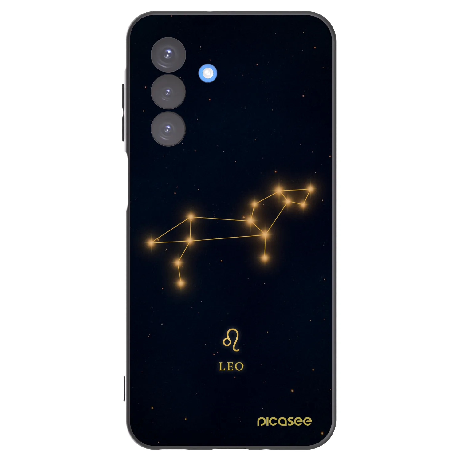 Picasee Samsung Galaxy A17 5G Hülle - Schwarzes Silikon - LEO