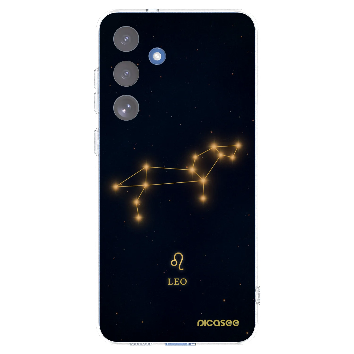 Picasee Samsung Galaxy S25 FE 5G Hülle - Transparentes Silikon - LEO