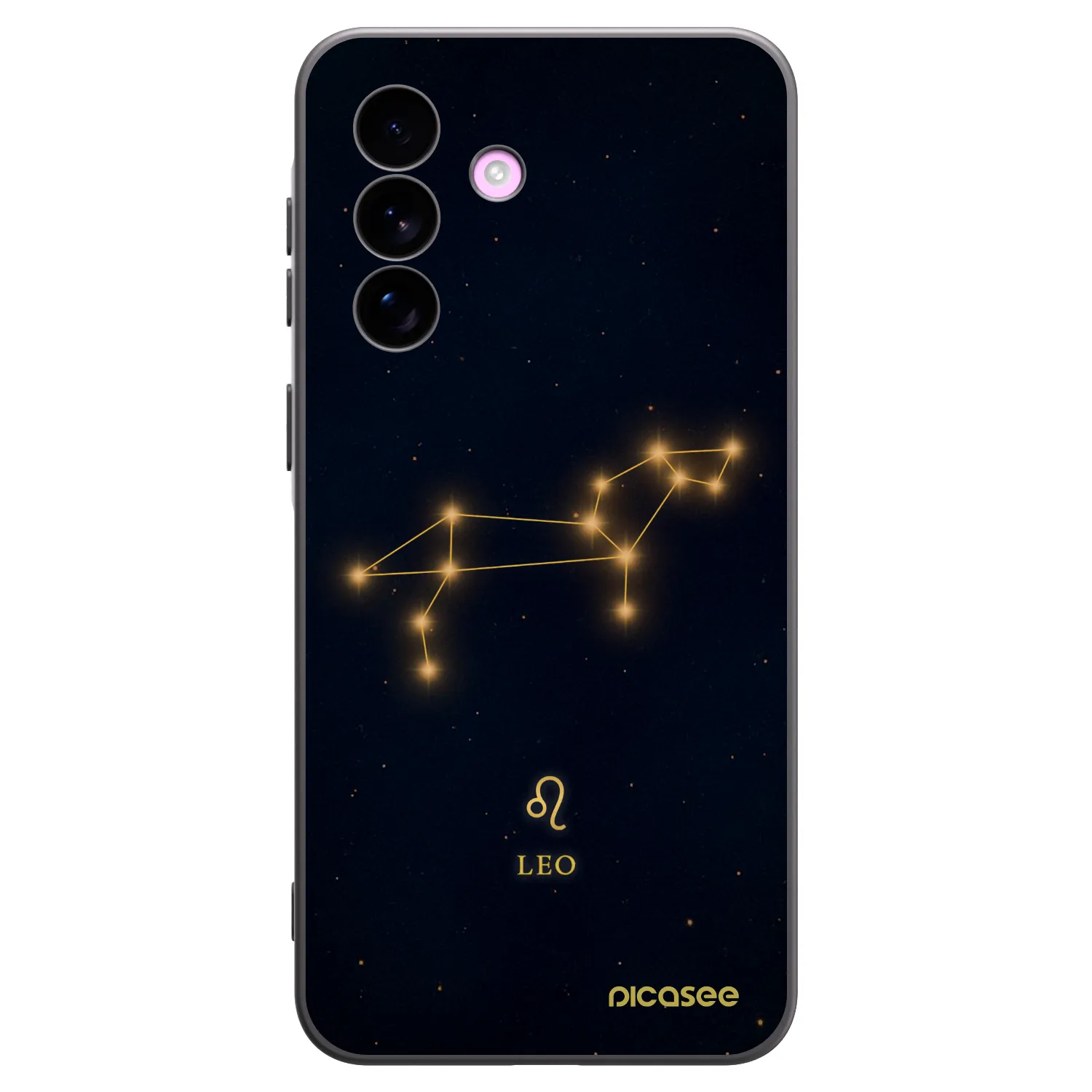 Picasee Samsung Galaxy A57 5G Hülle - Schwarzes Silikon - LEO