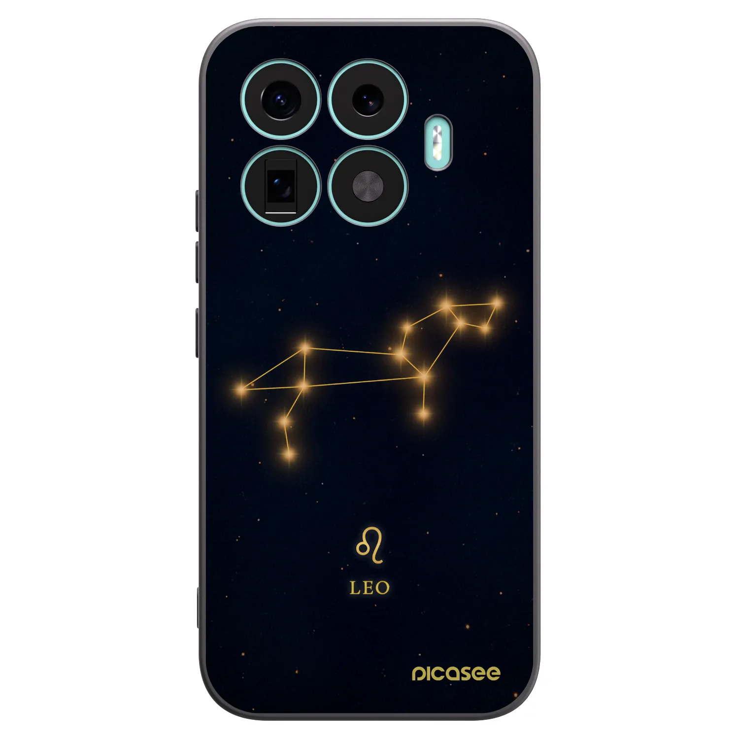 Picasee Xiaomi 17T Hülle - Schwarzes Silikon - LEO