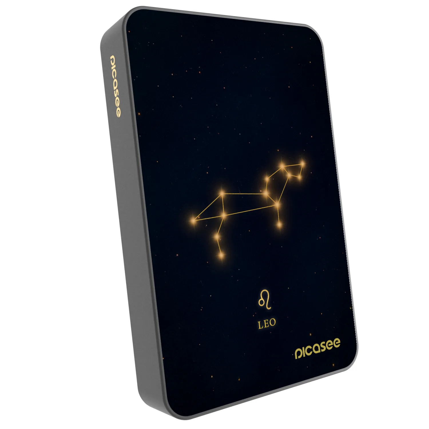 Picasee Powerbank mit MagSafe 10 000 mAh Grau - LEO