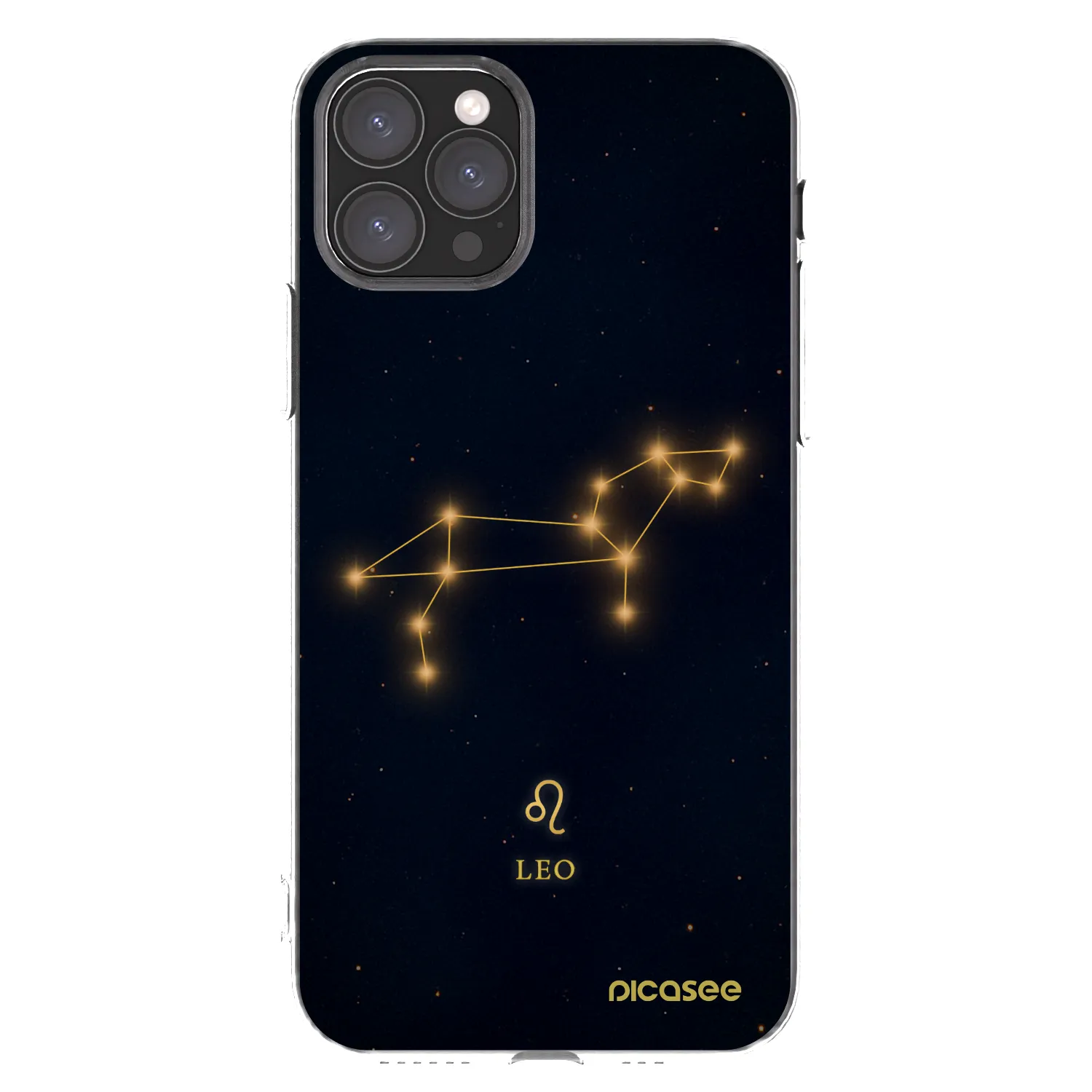 Picasee Apple iPhone 11 Pro Hülle - Transparentes Silikon - LEO