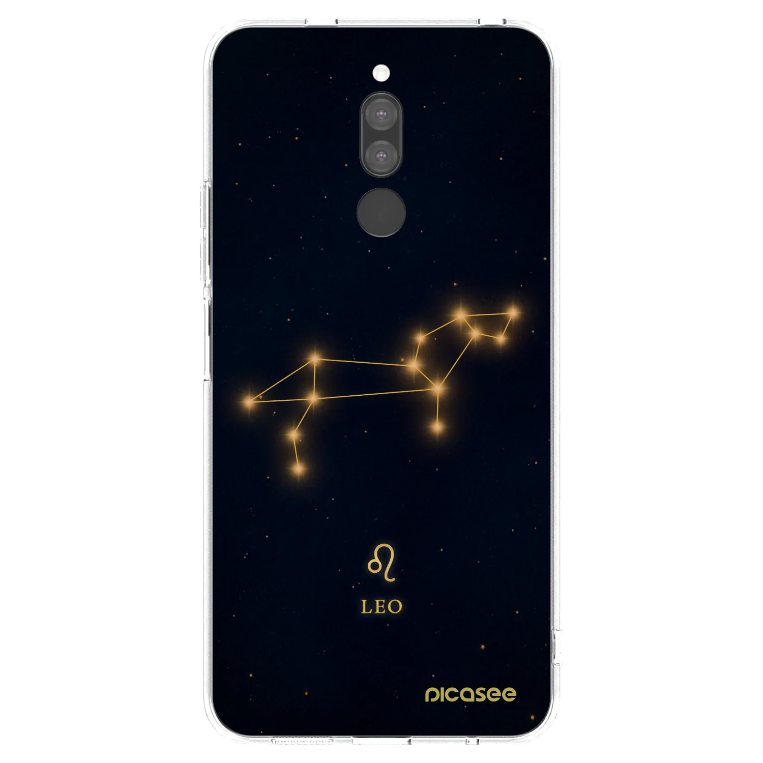 Picasee Xiaomi Redmi 8 Hülle - Transparentes Silikon - LEO