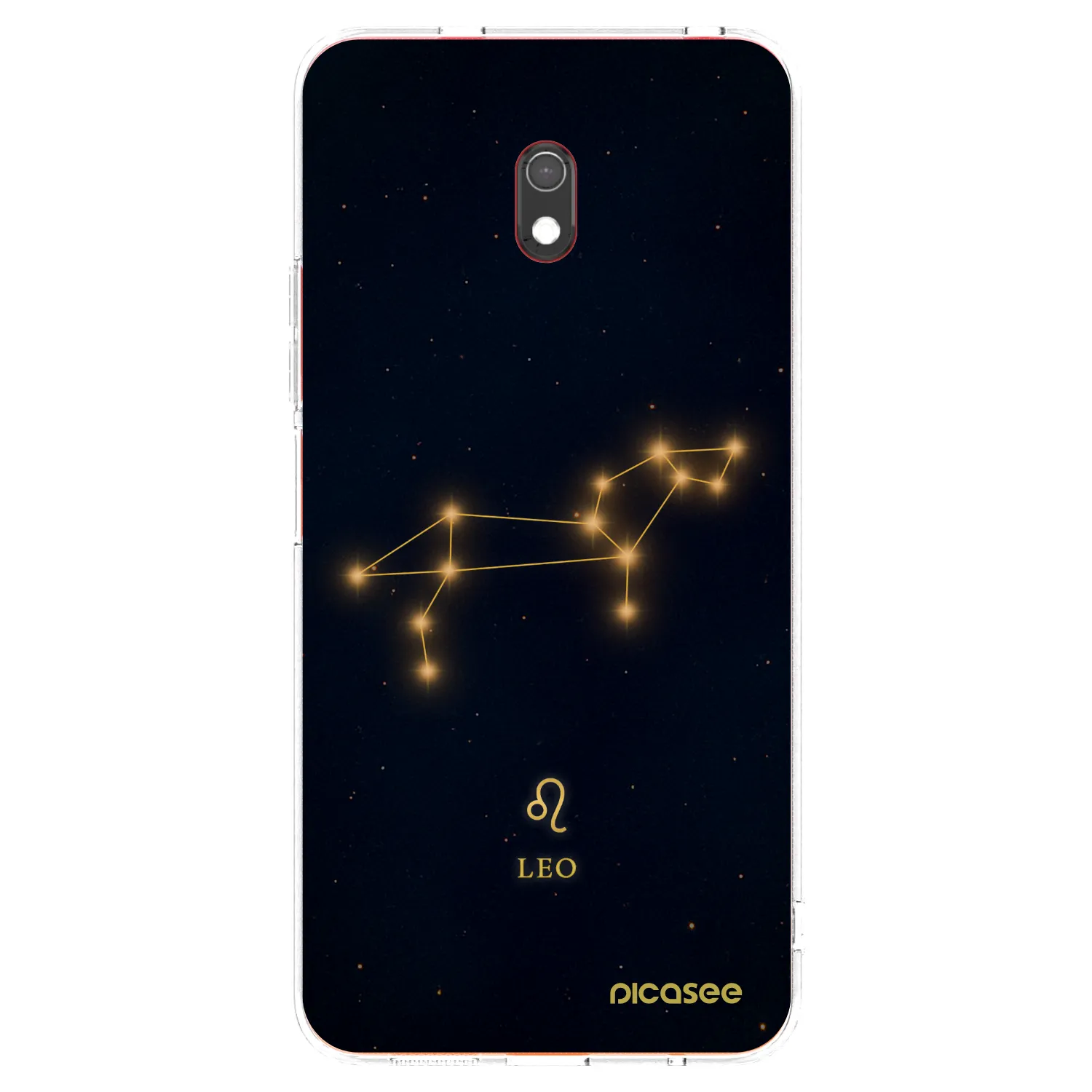 Picasee Xiaomi Redmi 8A Hülle - Transparentes Silikon - LEO