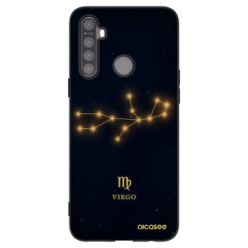 Picasee Realme 6i Hülle - Schwarzes Silikon - VIRGO