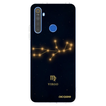 Picasee Realme 5 Hülle - Transparentes Silikon - VIRGO