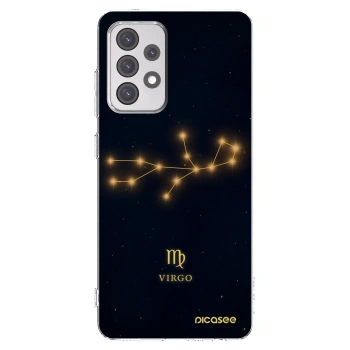 Picasee Samsung Galaxy A52 5G A525F Hülle - Transparentes Silikon - VIRGO