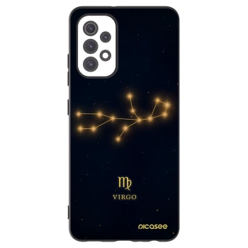 Picasee Samsung Galaxy A32 5G A326B Hülle - Schwarzes Silikon - VIRGO