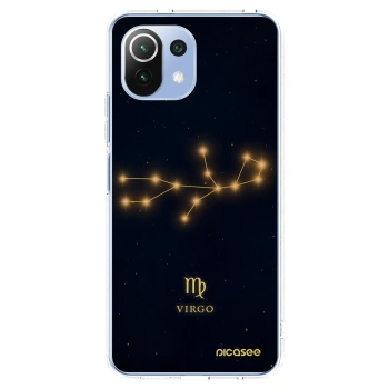 Picasee Xiaomi Mi 11 Lite Hülle - Transparentes Silikon - VIRGO