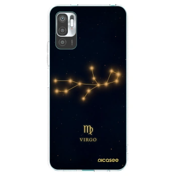 Picasee Xiaomi Redmi Note 10 5G Hülle - Transparentes Silikon - VIRGO
