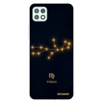 Picasee Samsung Galaxy A22 A226B 5G Hülle - Transparentes Silikon - VIRGO
