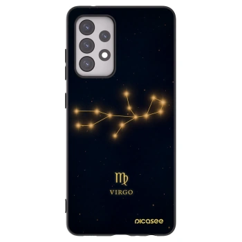 Picasee Samsung Galaxy A52s 5G A528B Hülle - Schwarzes Silikon - VIRGO