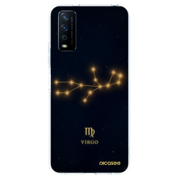 Picasee Vivo Y11s Hülle - Transparentes Silikon - VIRGO