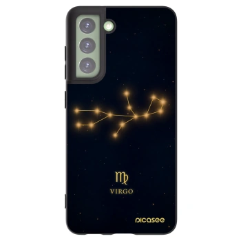 Picasee Samsung Galaxy S21 FE 5G Hülle - Schwarzes Silikon - VIRGO