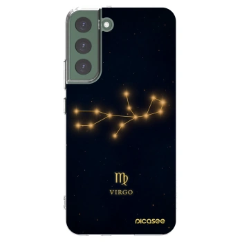 Picasee Samsung Galaxy S22+ 5G Hülle - Transparentes Silikon - VIRGO