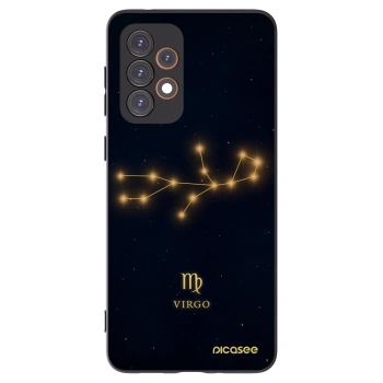 Picasee Samsung Galaxy A33 5G A336 Hülle - Schwarzes Silikon - VIRGO