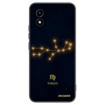 Picasee Vivo Y01 Hülle - Schwarzes Silikon - VIRGO