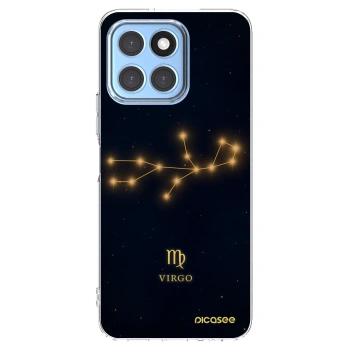 Picasee Honor X8 5G Hülle - Transparentes Silikon - VIRGO