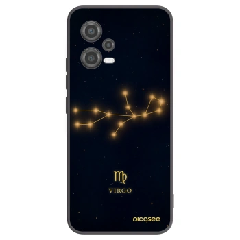 Picasee Xiaomi Poco X5 Hülle - Schwarzes Silikon - VIRGO