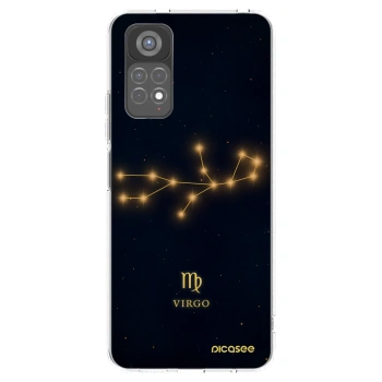 Picasee Xiaomi Redmi Note 11S 5G Hülle - Transparentes Silikon - VIRGO