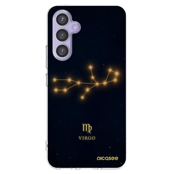 Picasee Samsung Galaxy A54 5G A546B Hülle - Transparentes Silikon - VIRGO