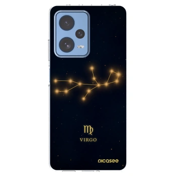 Picasee Xiaomi Redmi Note 12 Pro 5G Hülle - Transparentes Silikon - VIRGO