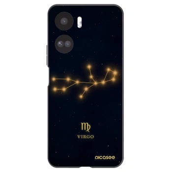 Picasee Honor 90 Lite 5G Hülle - Schwarzes Silikon - VIRGO