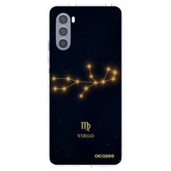 Picasee Motorola Moto G62 Hülle - Transparentes Silikon - VIRGO