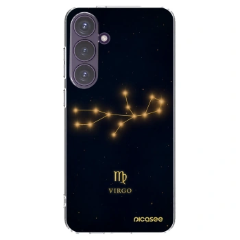 Picasee Samsung Galaxy S24+ S926B 5G Hülle - Transparentes Silikon - VIRGO
