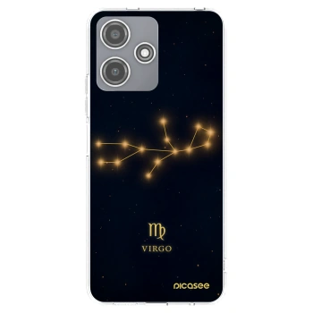 Picasee Xiaomi Redmi 12 5G Hülle - Transparentes Silikon - VIRGO