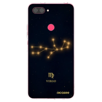 Picasee Xiaomi Mi 8 Lite Hülle - Transparentes Silikon - VIRGO