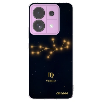 Picasee Xiaomi Redmi Note 13 Pro 5G Hülle - Transparentes Silikon - VIRGO