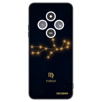 Picasee Xiaomi Redmi 14C Hülle - Schwarzes Silikon - VIRGO