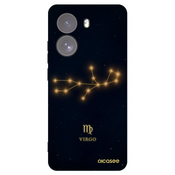 Picasee Xiaomi Poco X7 Hülle - Schwarzes Silikon - VIRGO