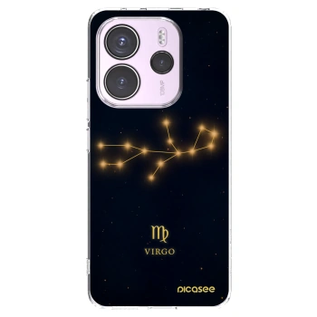 Picasee Xiaomi Redmi Note 14 4G Hülle - Transparentes Silikon - VIRGO