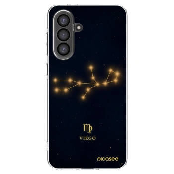 Picasee Samsung Galaxy A56 5G A566B Hülle - Transparentes Silikon - VIRGO