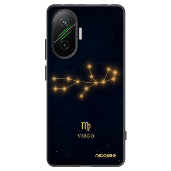 Picasee Xiaomi Poco F7 5G Hülle - Schwarzes Silikon - VIRGO