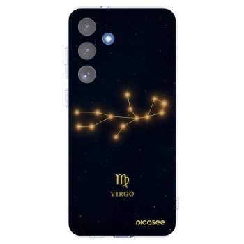 Picasee Samsung Galaxy S25 FE 5G Hülle - Transparentes Silikon - VIRGO