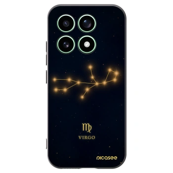 Picasee Xiaomi 17 Hülle - Schwarzes Silikon - VIRGO