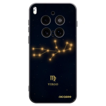 Picasee Vivo X300 Pro Hülle - Schwarzes Silikon - VIRGO