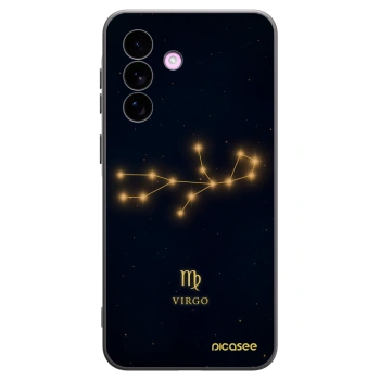 Picasee Samsung Galaxy A57 5G Hülle - Schwarzes Silikon - VIRGO