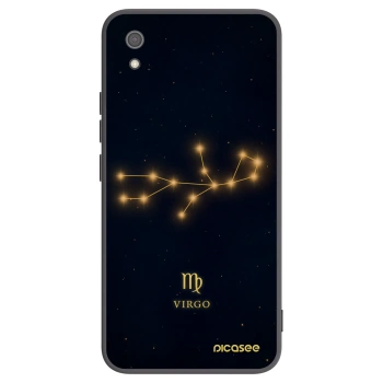 Picasee Xiaomi Redmi 7A Hülle - Schwarzes Silikon - VIRGO