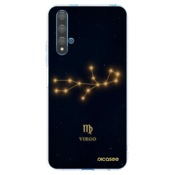 Picasee Huawei Nova 5T Hülle - Transparentes Silikon - VIRGO
