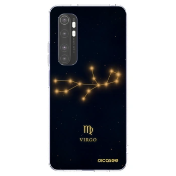 Picasee Xiaomi Mi Note 10 Lite Hülle - Transparentes Silikon - VIRGO