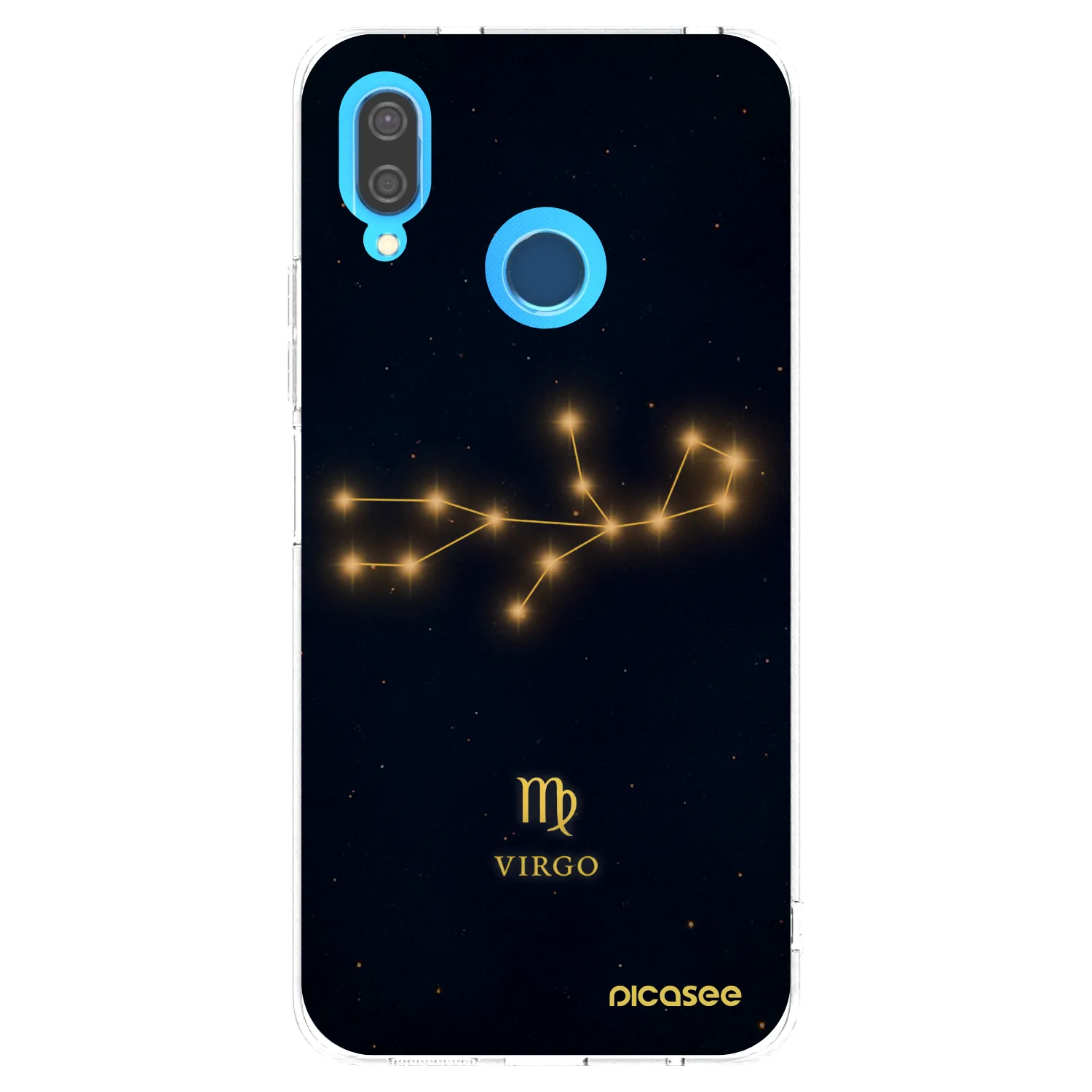 Picasee Huawei P20 Lite Hülle - Transparentes Silikon - VIRGO