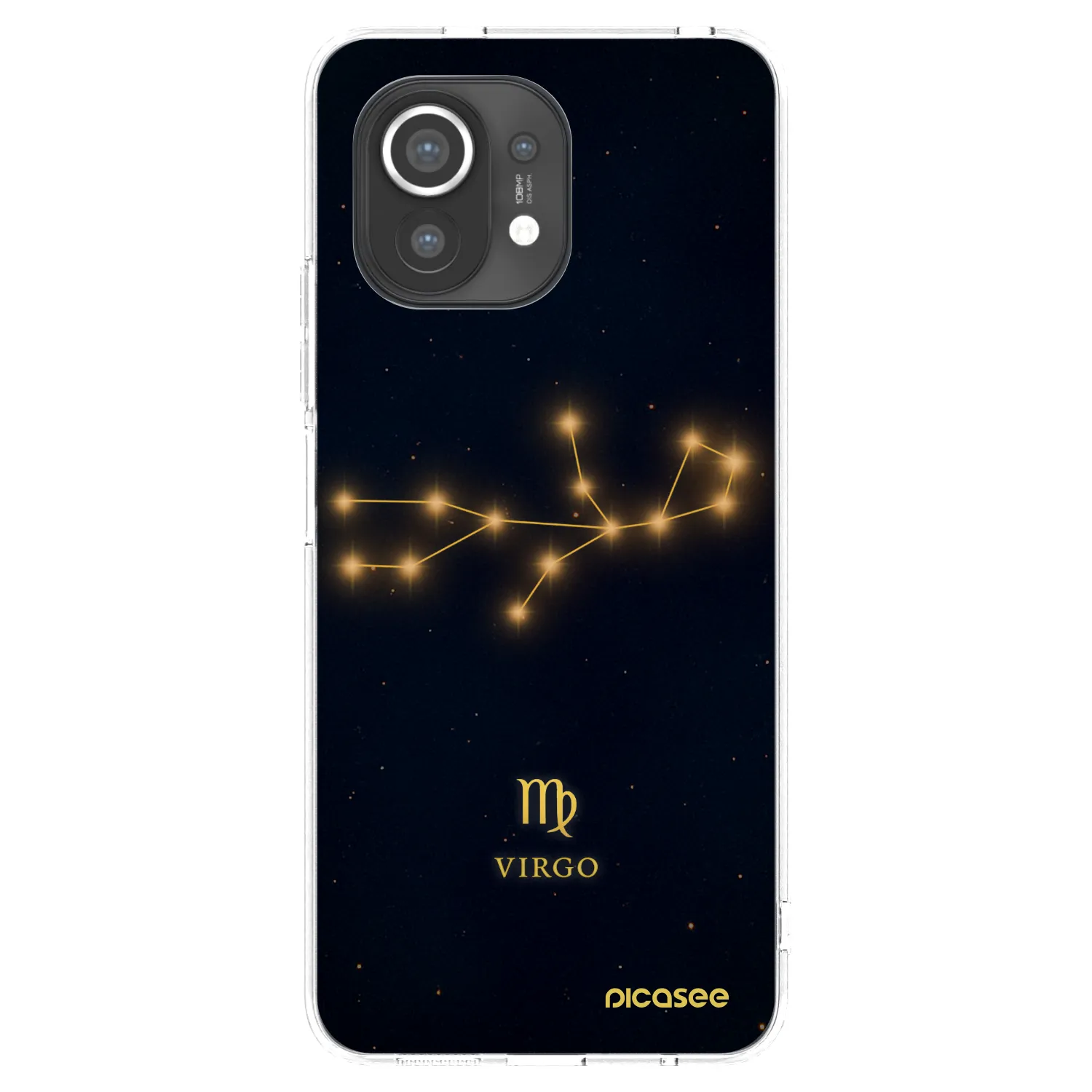 Picasee Xiaomi Mi 11 Hülle - Transparentes Silikon - VIRGO