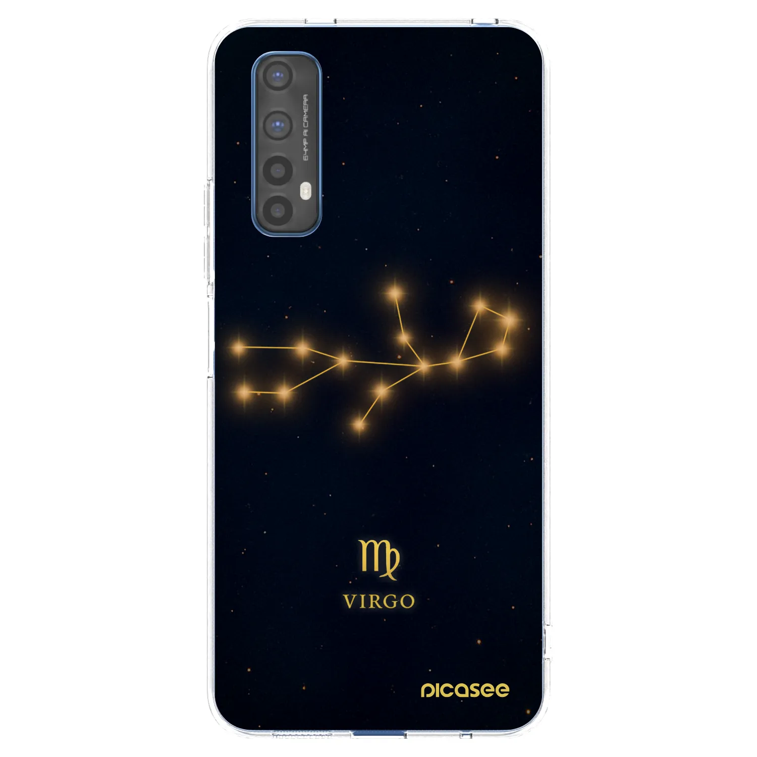 Picasee Realme 7 Hülle - Transparentes Silikon - VIRGO